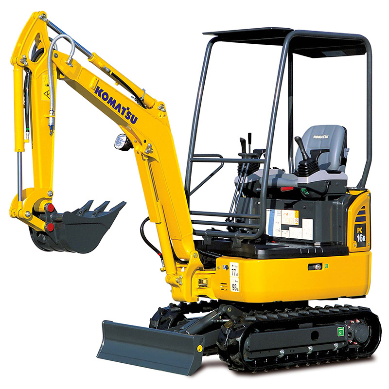 PC16R-3 miniexcavadora